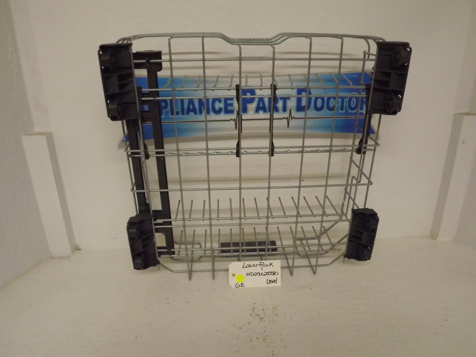 GE Dishwasher WD28X25580 Lower Rack Used GE Dishwasher WD28X25580 Lower Rack Used